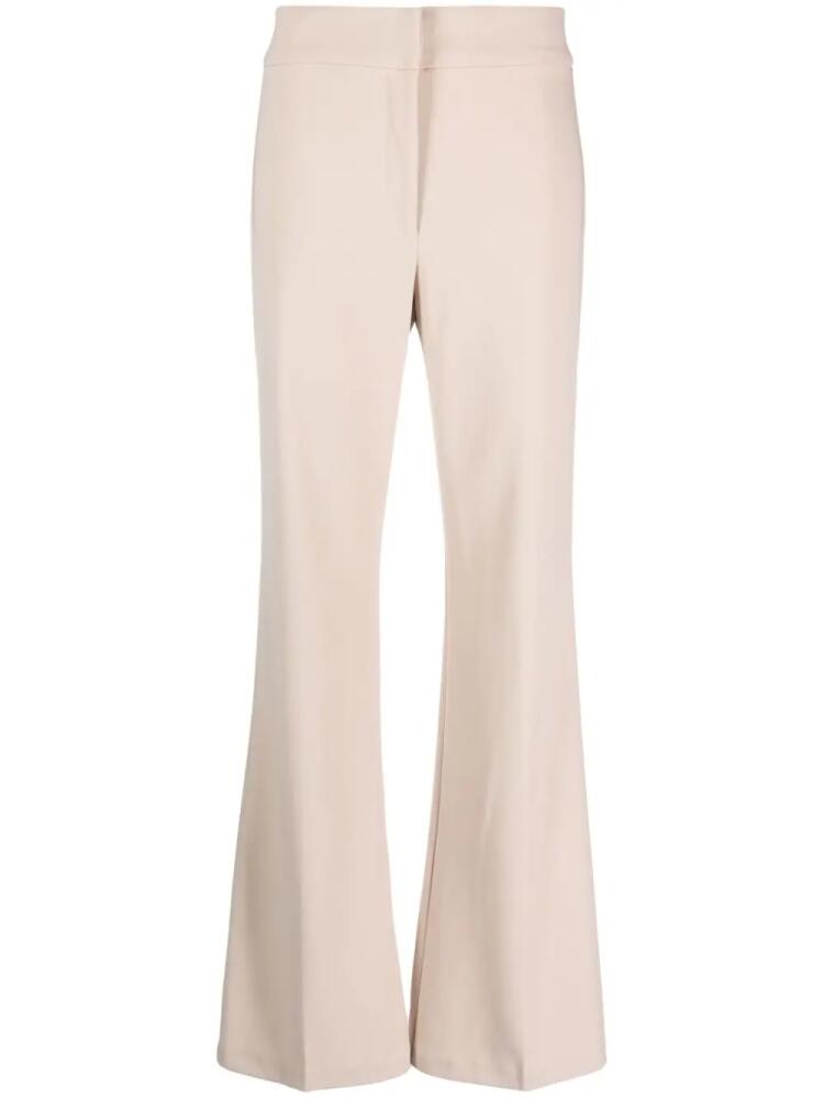 DKNY high-waist flared trousers - Neutrals Cover