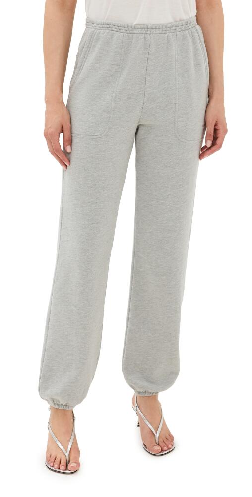 Sablyn Mason HG Low Rise Relaxed Sweatpants Heather Grey Cover