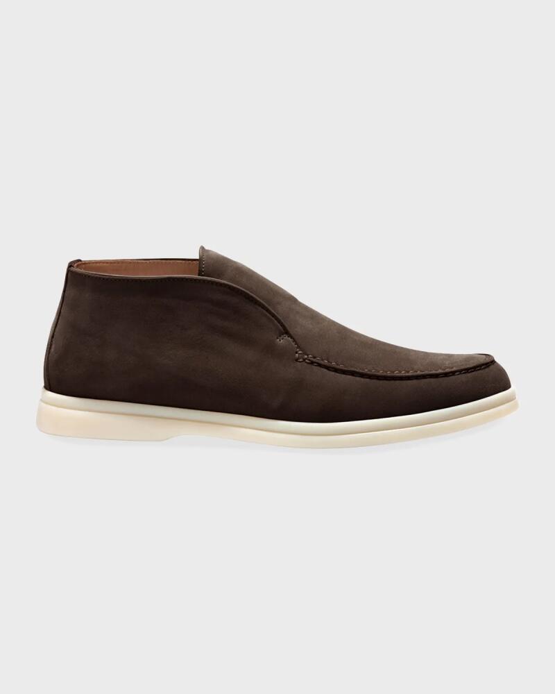 Loro Piana Open Walk Suede Booties Cover