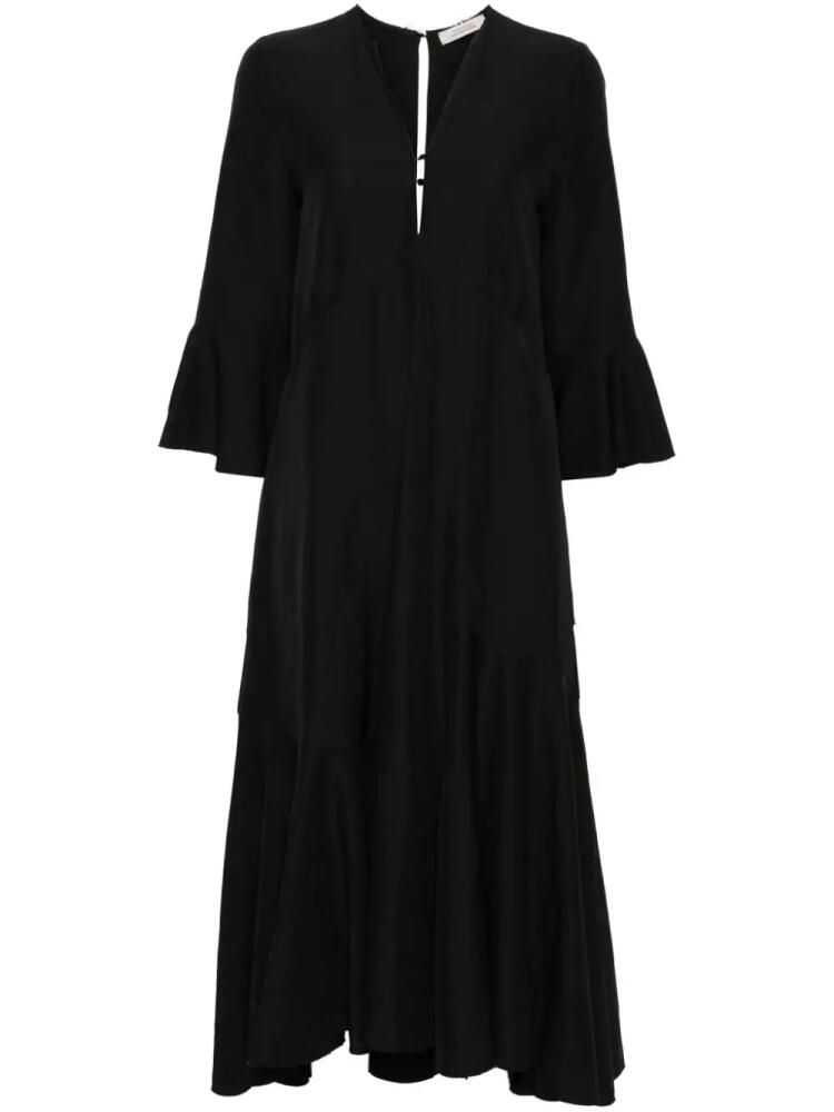 Dorothee Schumacher Summer Cruise poplin maxi dress - Black Cover