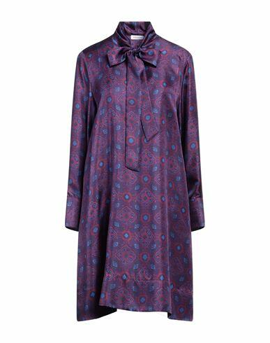 Rosso35 Woman Midi dress Purple Silk Cover