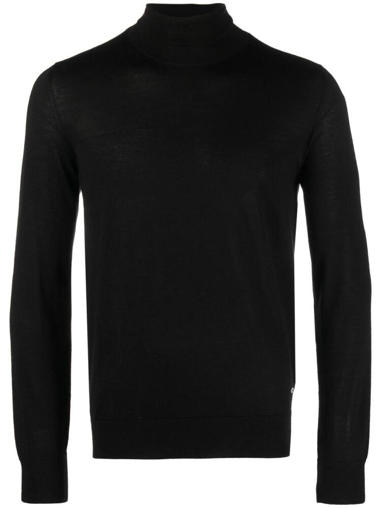 Brioni Dolcevita roll neck jumper - Black Cover