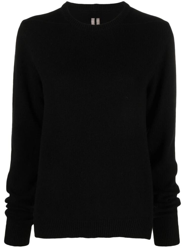 Rick Owens crew-neck cashmere-wool jumper - Black Cover