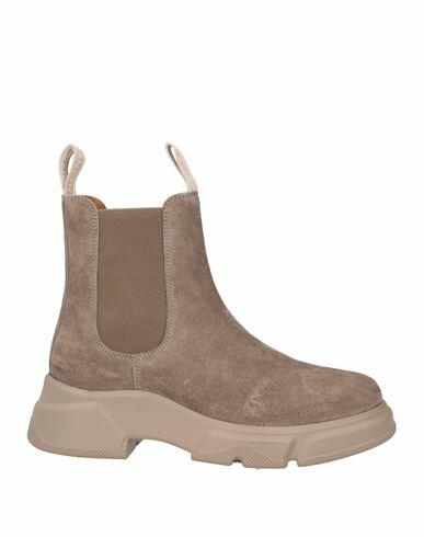 Voile Blanche Woman Ankle boots Lead Leather Cover