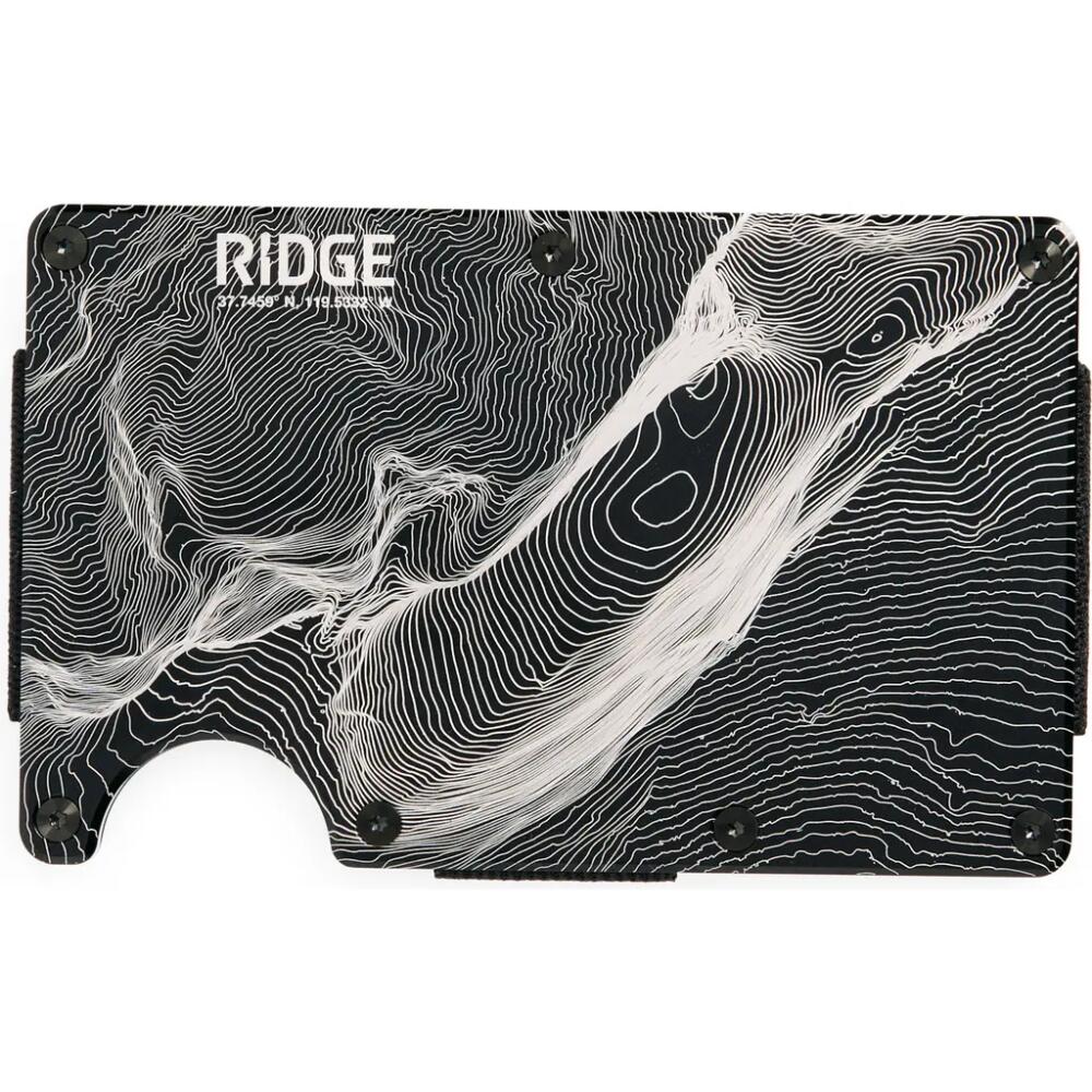 the Ridge Aluminum Wallet in Half Dome Cover