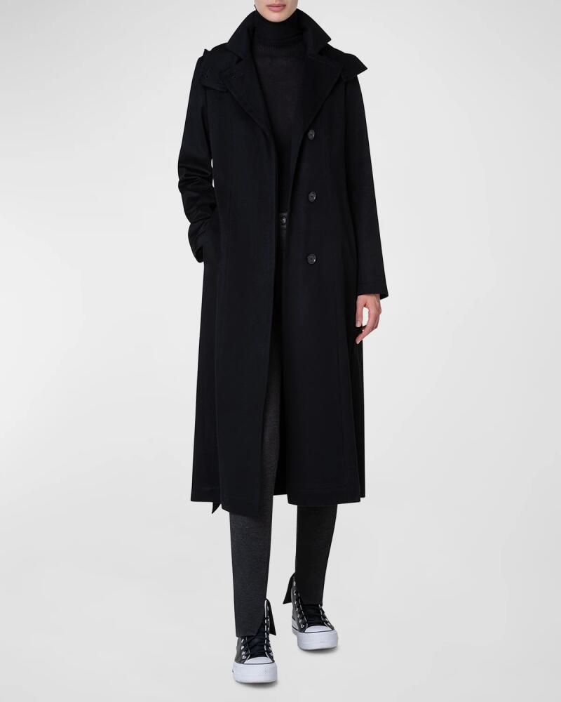 Akris Storm System Cashmere Coat Cover