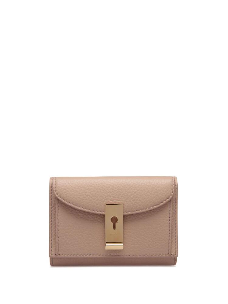 Bally logo-plaque calf leather wallets - Neutrals Cover