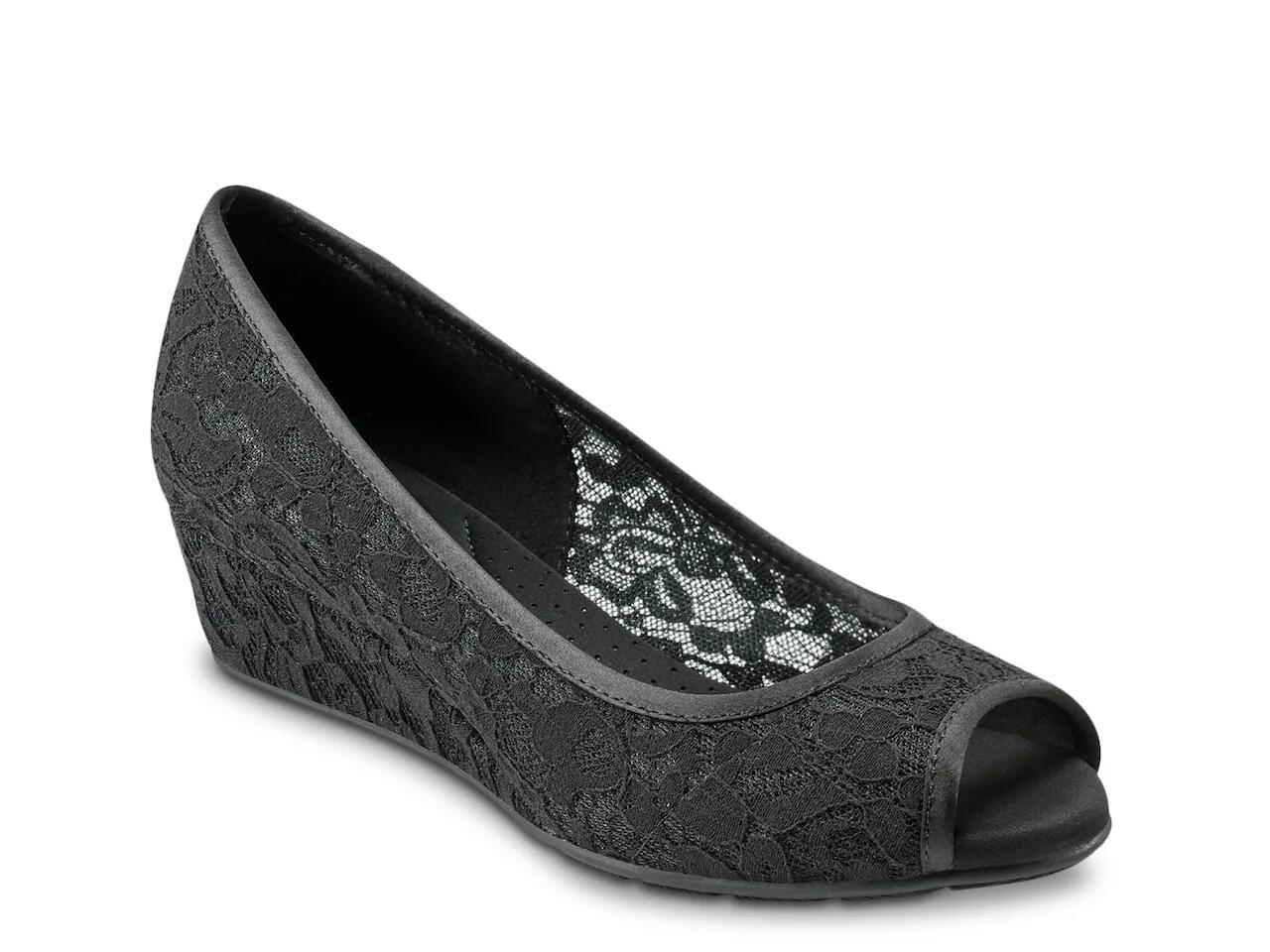 Bandolino Candra Wedge Pump | Women's | Black Cover