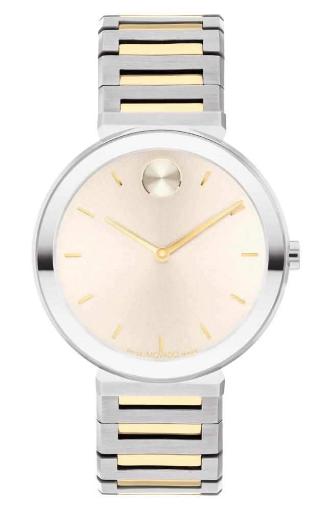 Movado Horizon Bracelet Watch, 34mm in Beige Cover