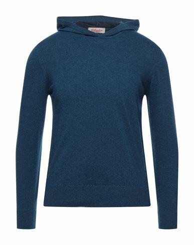 Gabardine Man Sweater Blue Wool, Viscose, Nylon, Cashmere Cover