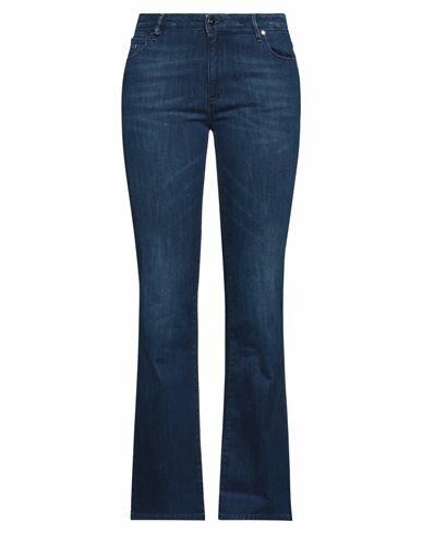 Tramarossa Woman Jeans Blue Cotton, Polyester, Elastane Cover