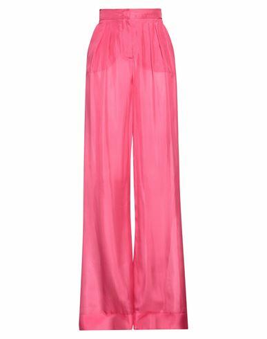 Alberta Ferretti Woman Pants Fuchsia Silk Cover