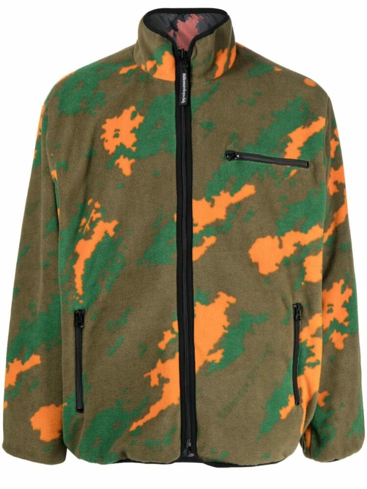 Billionaire Boys Club camouflage-pattern reversible jacket - Green Cover