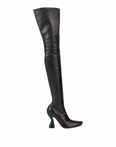 Lanvin Woman Boot Black Lambskin Cover