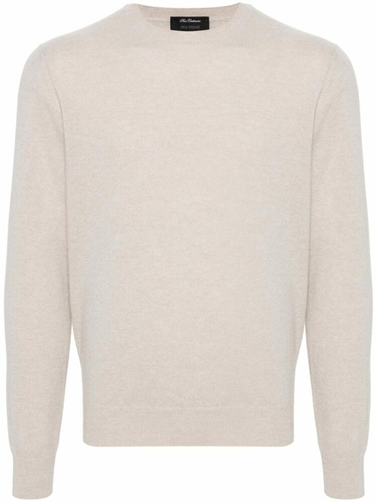 Dell'oglio crew-neck cashmere jumper - Neutrals Cover