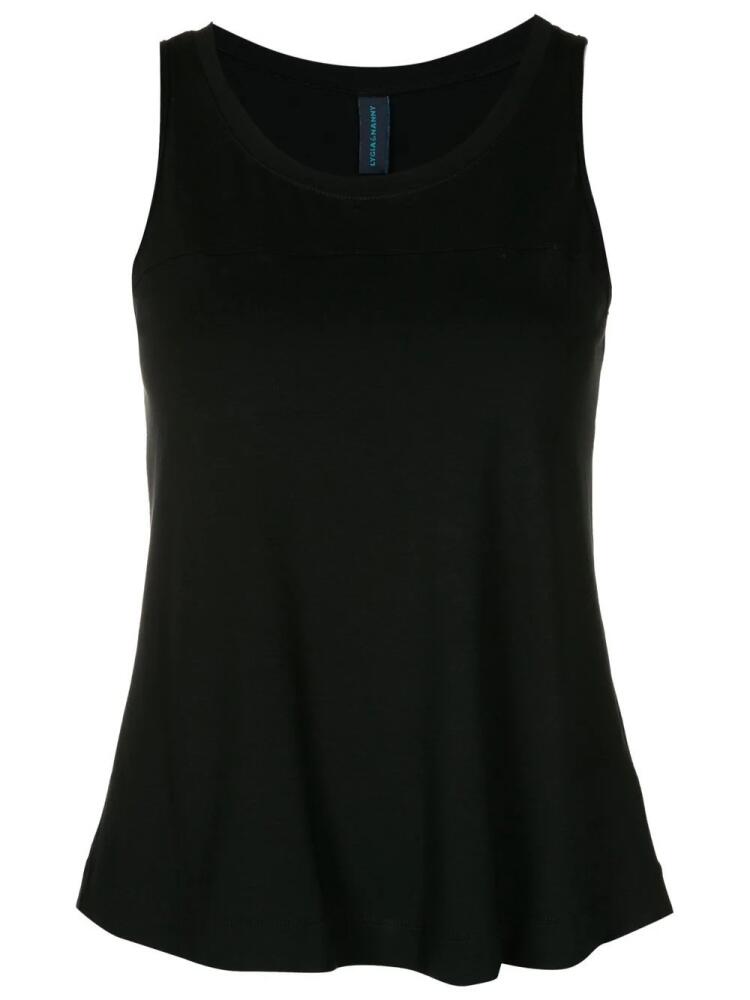 Lygia & Nanny Caubi jersey tank top - Black Cover