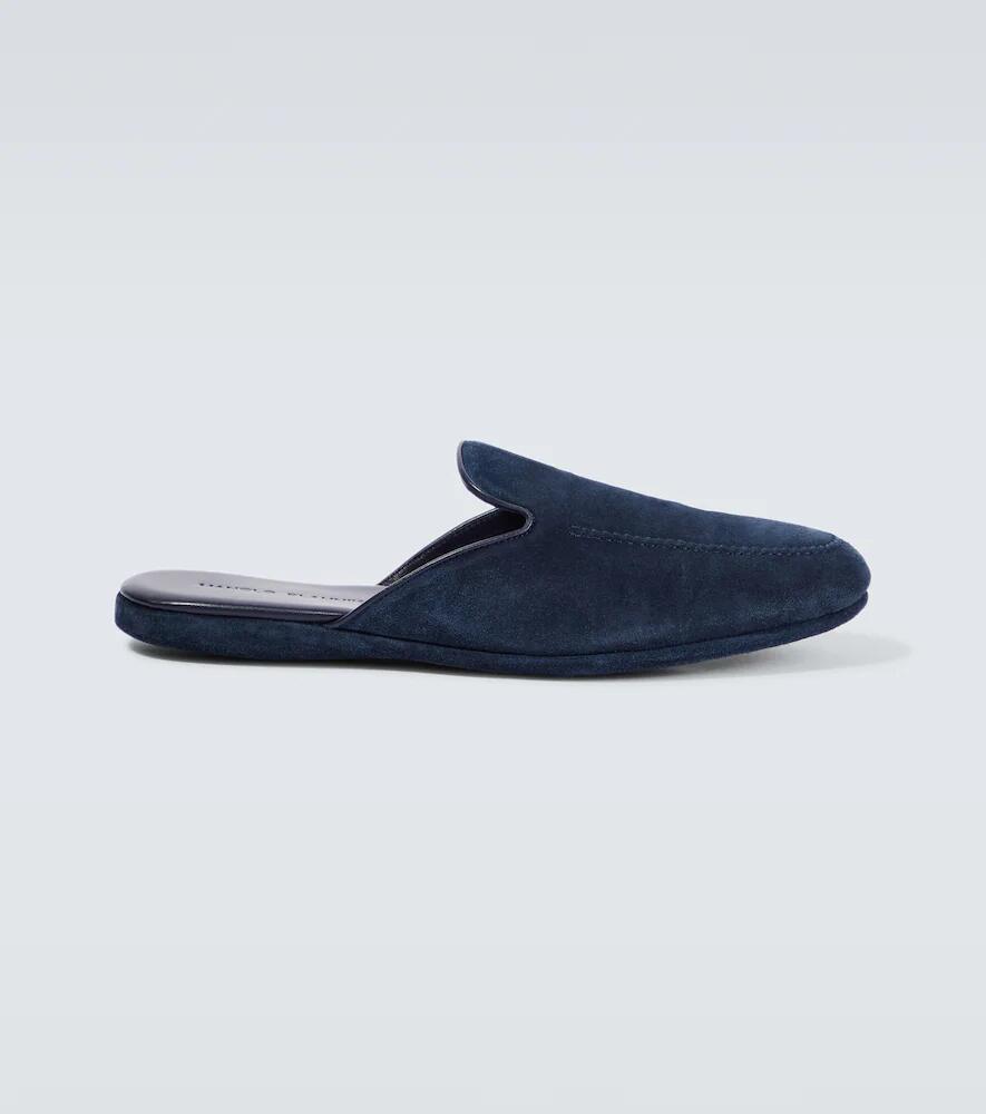 Manolo Blahnik Suede slippers Cover