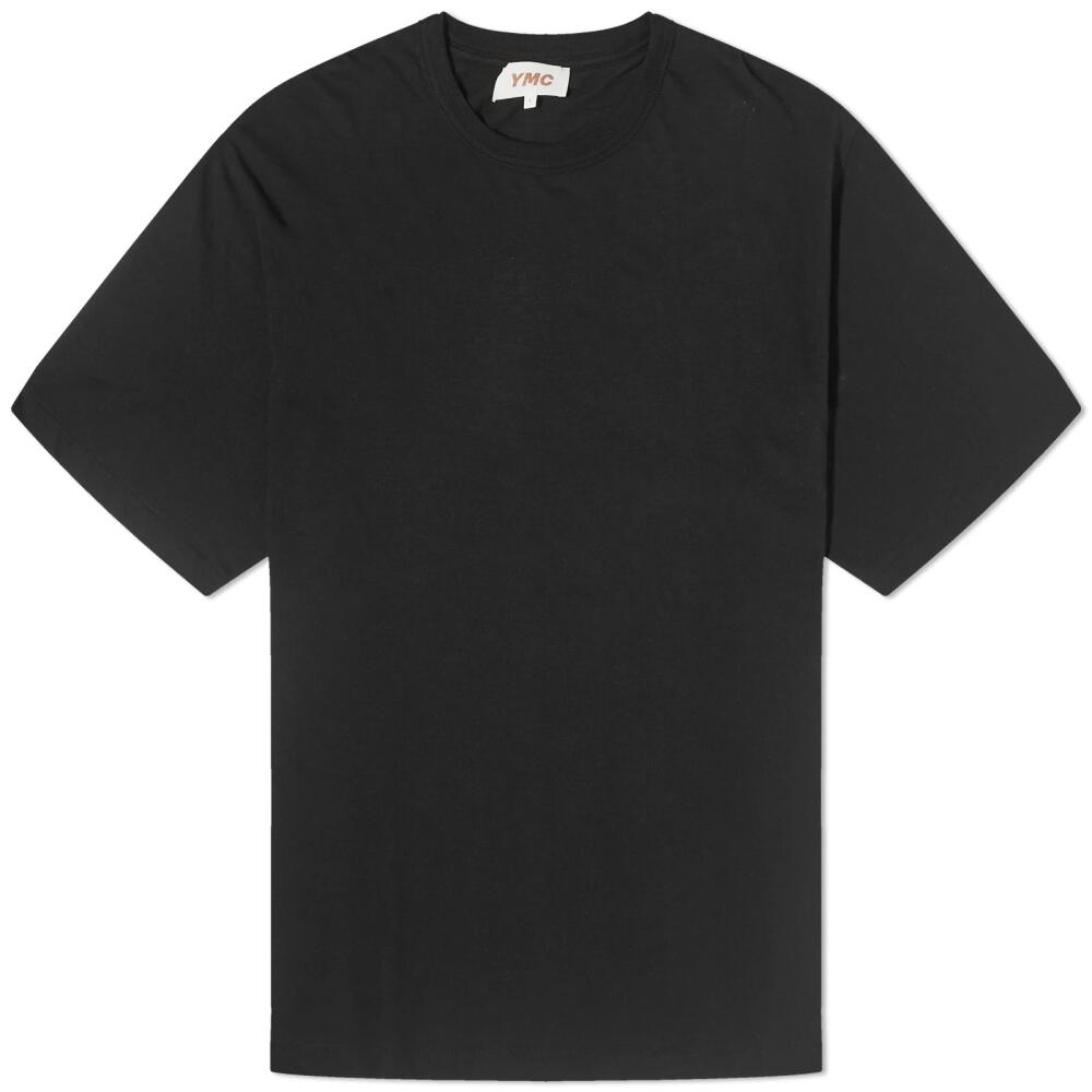 YMC Men's Triple T-Shirt in Black Cover