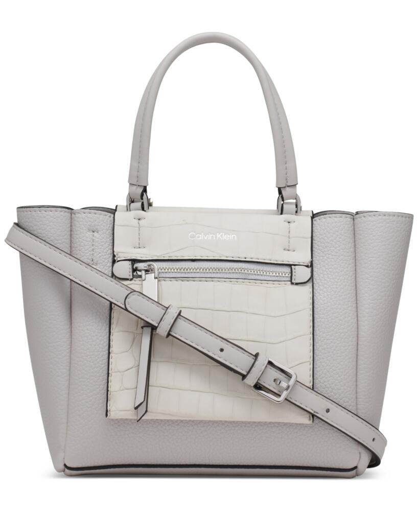 Calvin Klein Gala Crossbody with Detachable Strap - Dove Grey Cover