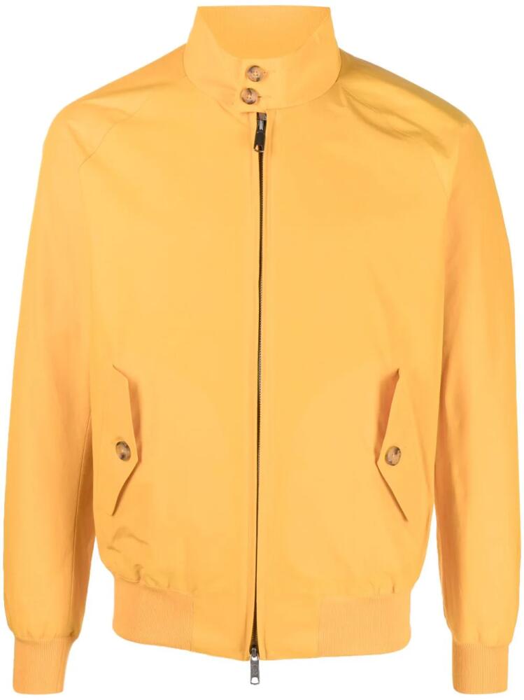 Baracuta zip-up bomber jacket - Orange Cover