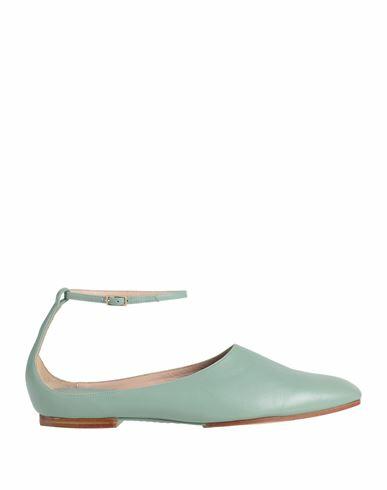 Giorgio Armani Woman Ballet flats Light green Lambskin Cover