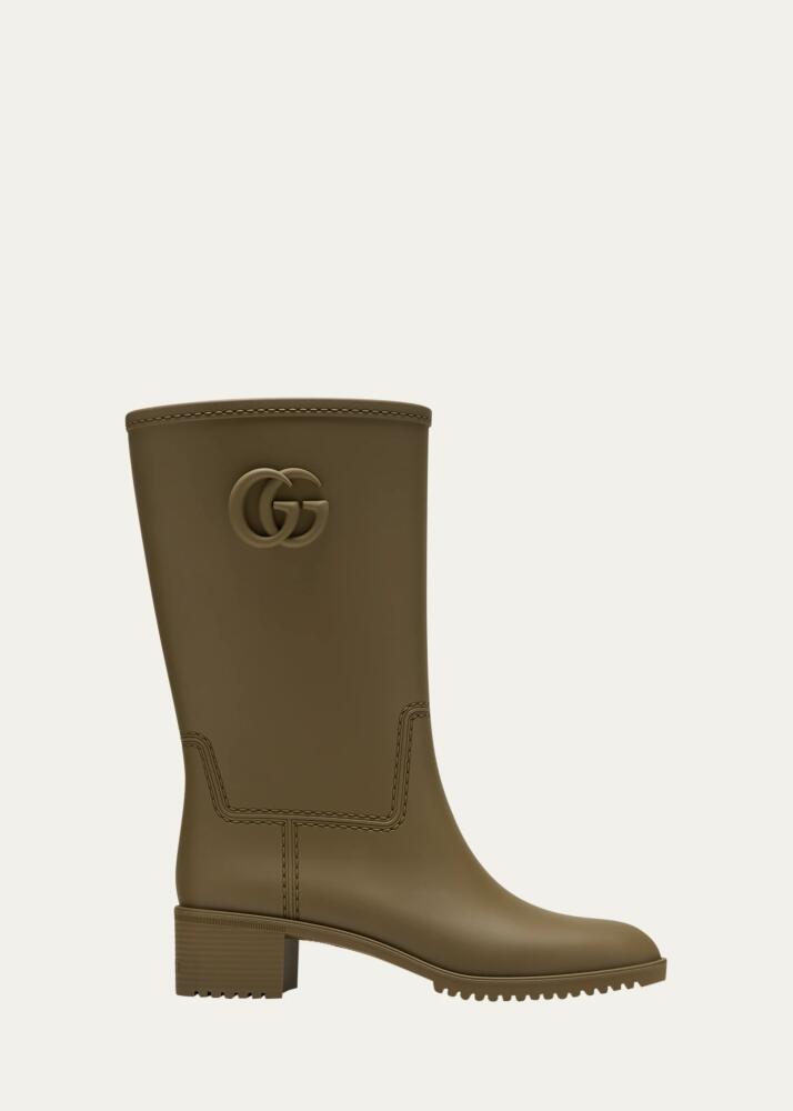 Gucci GG Rubber Rain Boots Cover