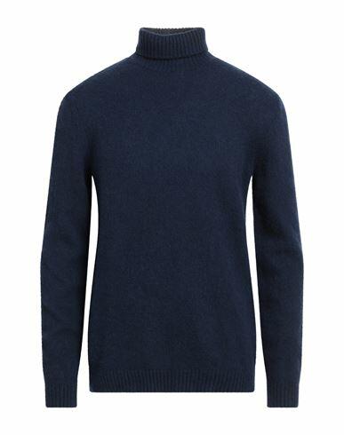 Avignon Man Turtleneck Midnight blue Wool, Polyamide Cover