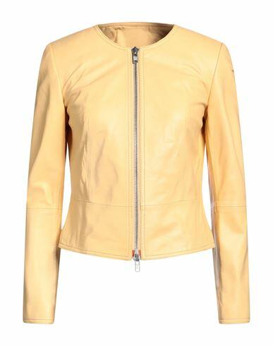 Sword 6.6.44 Woman Jacket Ocher Leather Cover