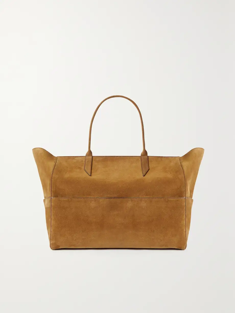 Métier - Incognito Cabas Large Suede Tote - Brown Cover