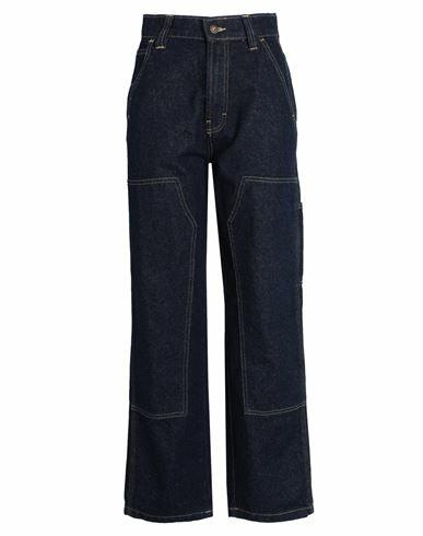 Dickies Madison Double Knee Denim Loose Rinsed Woman Jeans Blue Cotton Cover