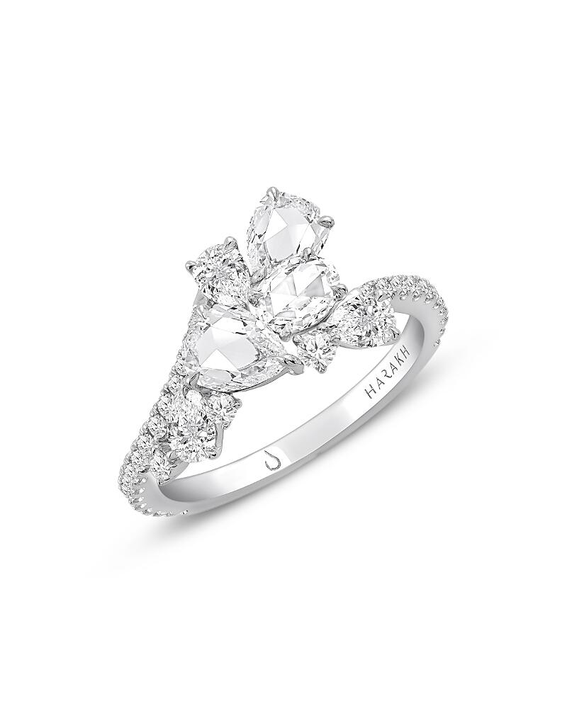 Harakh Diamond Scatter Ring in 18K White Gold, 1.65 ct. t. w. Cover