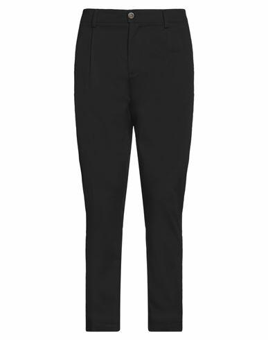 Daniele Alessandrini Homme Man Pants Black Cotton, Elastane Cover