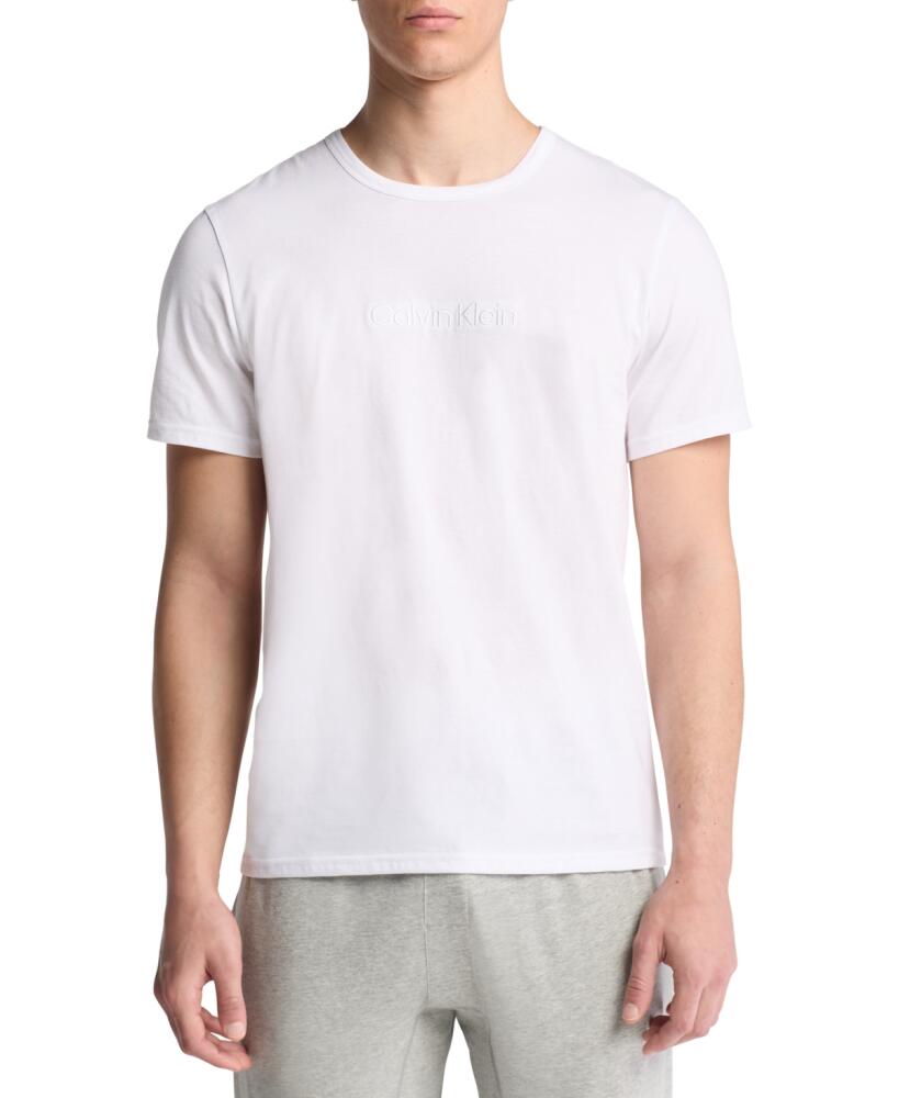 Calvin Klein Men's Modern Cotton Crewneck Undershirt - WHITE Cover