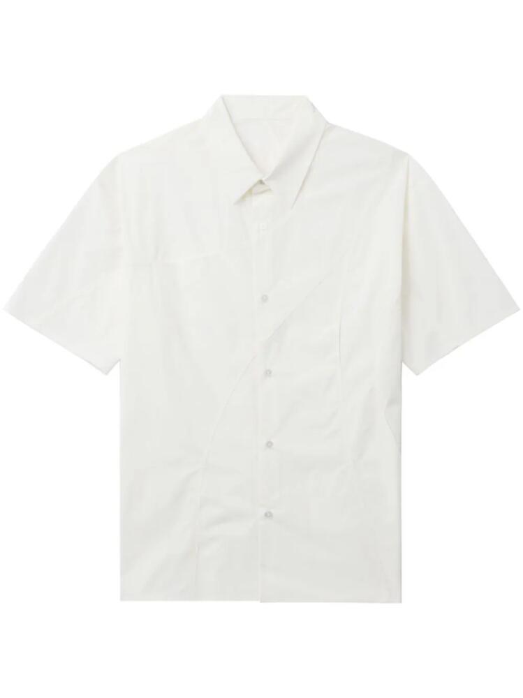 Post Archive Faction patchwork shortsleeved shirt - White Cover