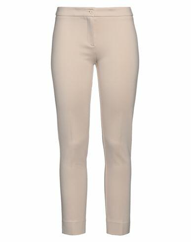 Sfizio Woman Pants Ivory Viscose, Polyamide, Elastane Cover