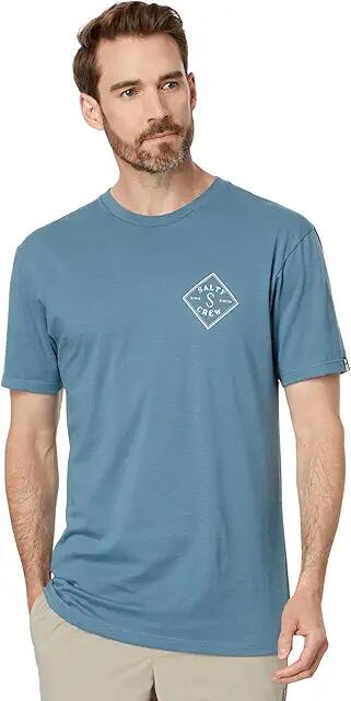 Salty Crew Tippet Premium Short Sleeve Tee (Slate) Men's T Shirt Cover