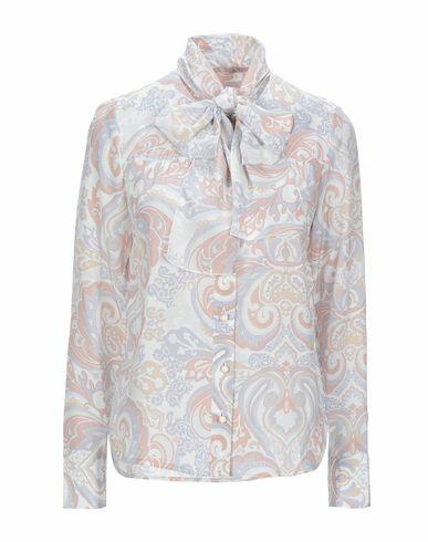 See By Chloé Woman Shirt Light grey Silk Cover