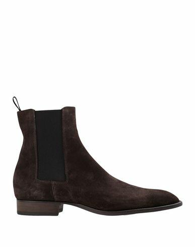 Lemaré Man Ankle boots Dark brown Soft Leather Cover