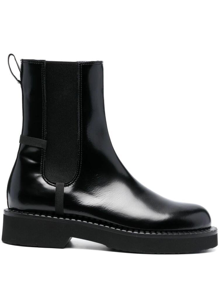 Premiata ankle-length leather boots - Black Cover