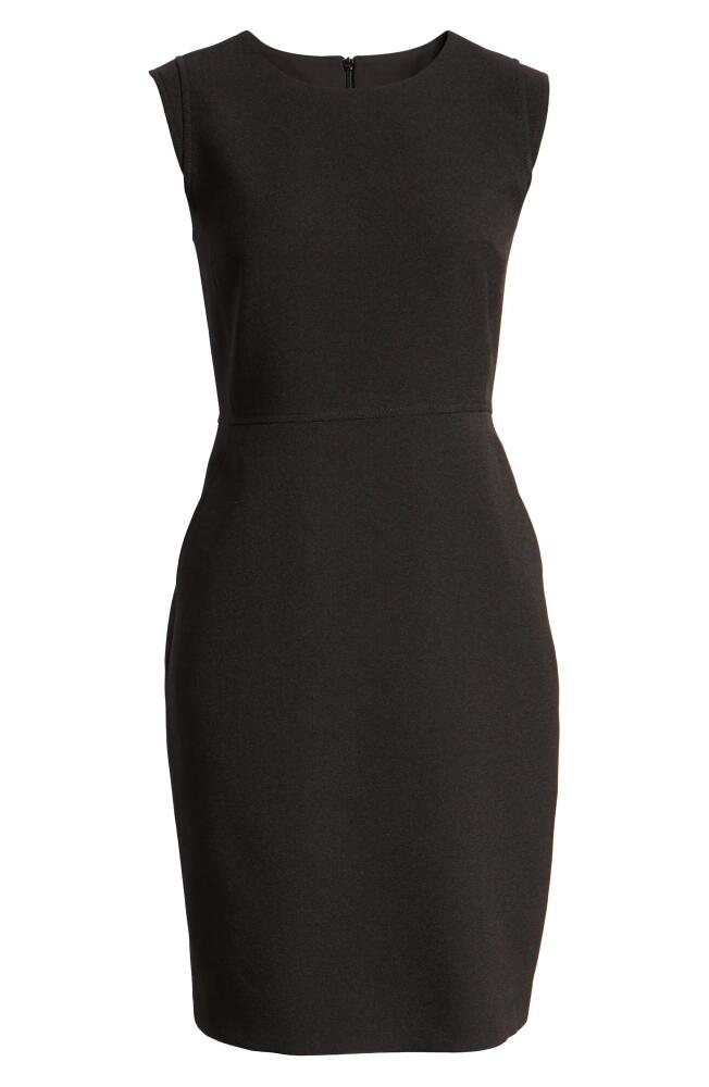 Anne Klein Crepe Sheath Dress in Anne Black Cover