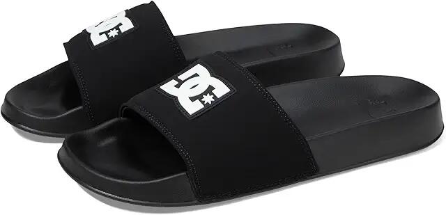 DC DC Slide (Black/Black/White) Men's Shoes Cover