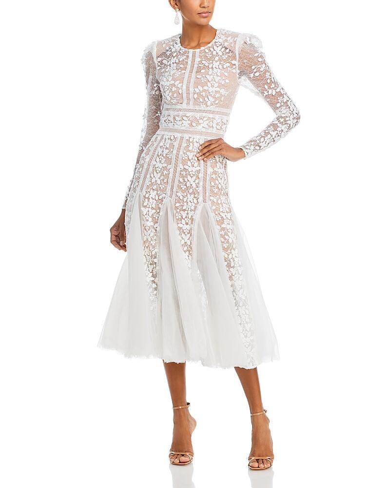 Bronx And Banco Megan Lace Midi Dress Cover