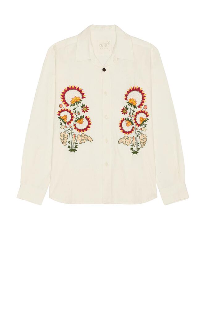 Kardo Luis Shirt in Ivory Cover