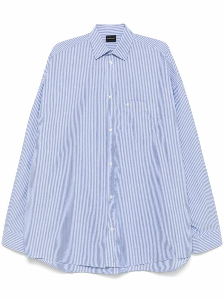 Balenciaga knot-detail shirt - Blue Cover