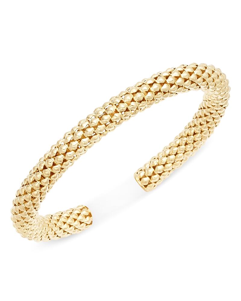 Jennifer Zeuner Aisha Cuff Bracelet in 18K Gold Plated Sterling Silver Cover