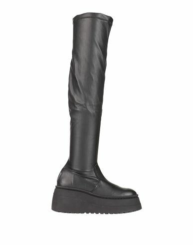 Steve Madden Woman Boot Black Soft Leather Cover