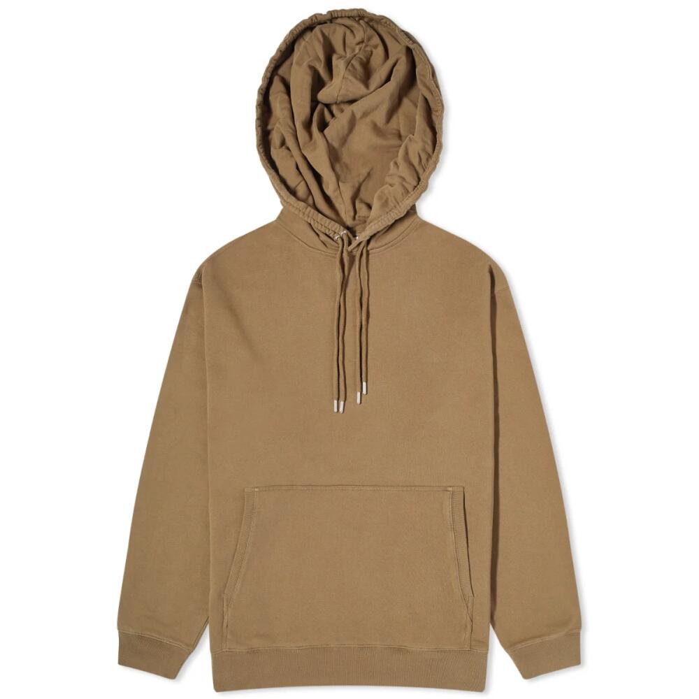 Dries Van Noten Men's Haxel Double Cord Popover Hoody in Khaki Cover