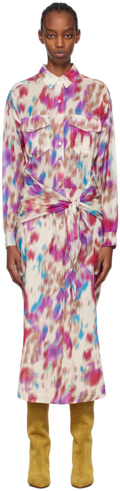 Isabel Marant Etoile Multicolor Nesly Maxi Dress Cover