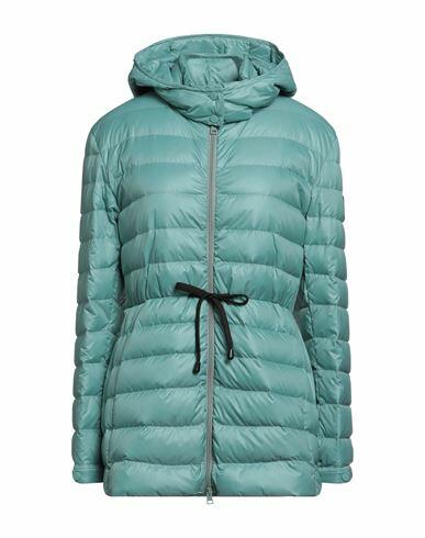 Historic Woman Puffer Turquoise Polyamide Cover