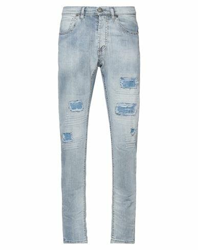 Pmds Premium Mood Denim Superior Man Jeans Blue Cotton, Elastane Cover